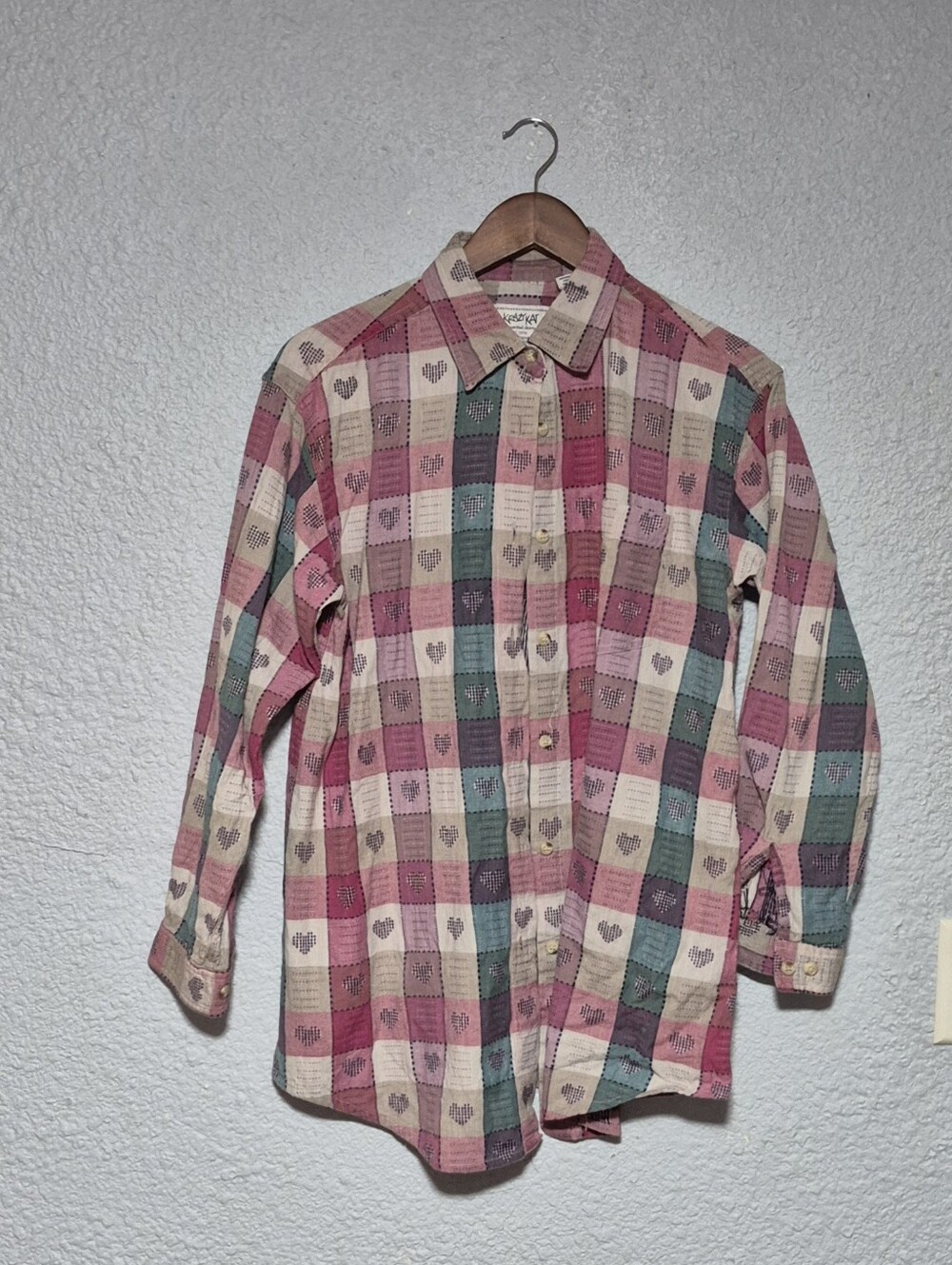 Vintage Krazy Kat Flannel Shirt